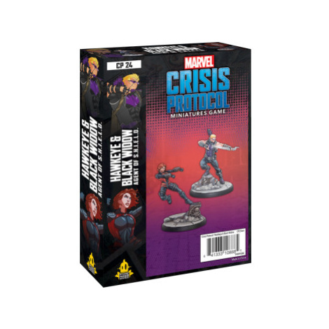 Atomic Mass Games Marvel Crisis Protocol Hawkeye And Black Widow