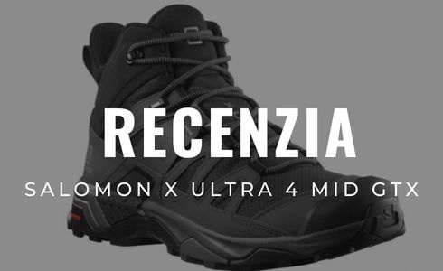 Recenzia Salomon x Ultra 4 Mid GTX: trekové topánky s dokonale vyváženými vlastnosťami
