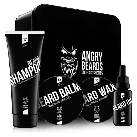 Angry Beards Saloon Set sada na bradu pre mužov