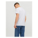 Jack&Jones Tričko Corp 12233999 Biela Standard Fit