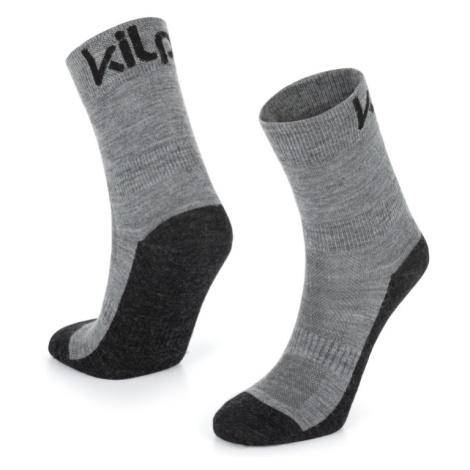 Unisex Outdoor Socks Kilpi LIRIN-U light gray