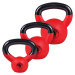 Gorilla Sports Sada kettlebellů, pogumovaný povrch, 24 kg