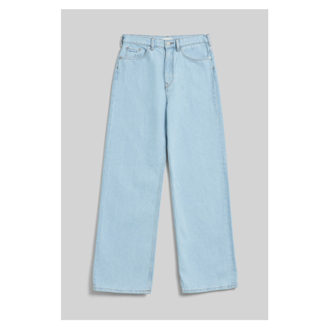 DŽÍNSY GANT WIDE FIT JEANS LIGHT BLUE WORN IN