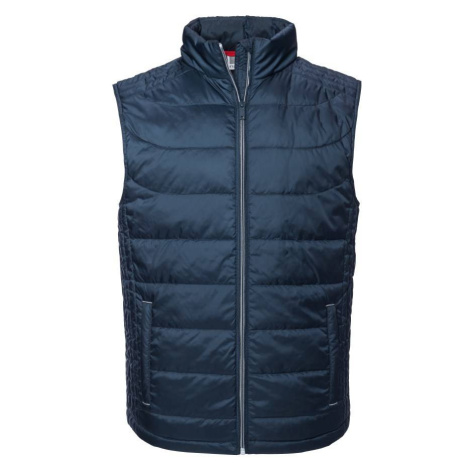 Navy blue men's vest Nano Bodywarmer Russell