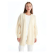 LC Waikiki LCWAIKIKI Basic Shawl Collar Self-Patterned Long Sleeve Women's Knitwear Cardigan