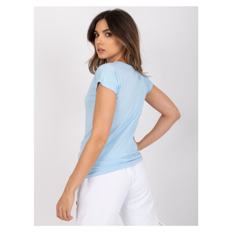 Light blue Circle T-shirt