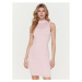 Guess Úpletové šaty Paula W3GK62 Z36O0 Ružová Slim Fit