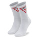 Guess Vysoké dámske ponožky Ellen Sport Socks V2GZ00 ZZ00I r.OS Biela