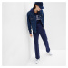 GAP Logo Boot Jogger Navy Uniform