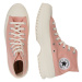 CONVERSE Členkové tenisky 'CHUCK TAYLOR ALL STAR LUGGED 2'  svetloružová / biela