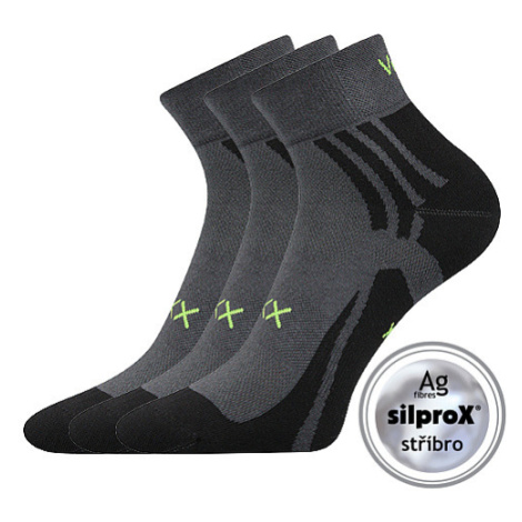 Ponožky VOXX Abra dark grey 3 páry 112279