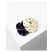 Gumička Do Vlasov Karl Lagerfeld K/Futuristic Aop Scrunchie Čierna