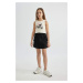 DEFACTO Girl Thin Sweatshirt Fabric Regular Fit Knitted Skirt