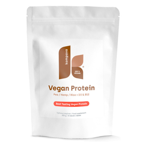 Kompava VEGAN PROTEIN 525 g/15 dávok, čokoláda-višňa