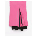 Ružové dievčenské lyžiarske softshellové nohavice LOAP LOVELO