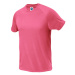 Starworld Pánske športové tričko SW300 Fluorescent Pink