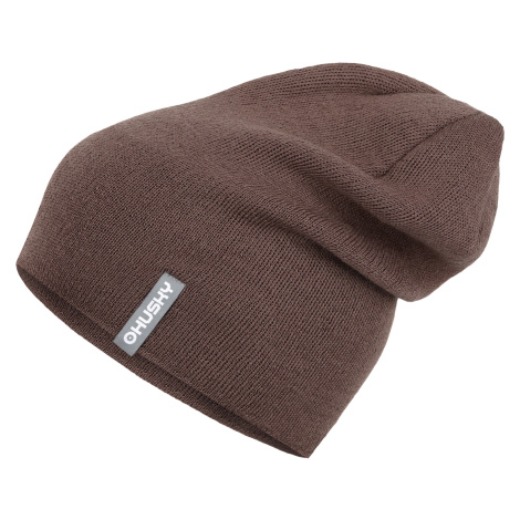 Husky Pánska merino čiapka Merhat 2 brown