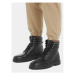 Calvin Klein Outdoorová obuv Combat Boot Mono HM0HM01211 Čierna