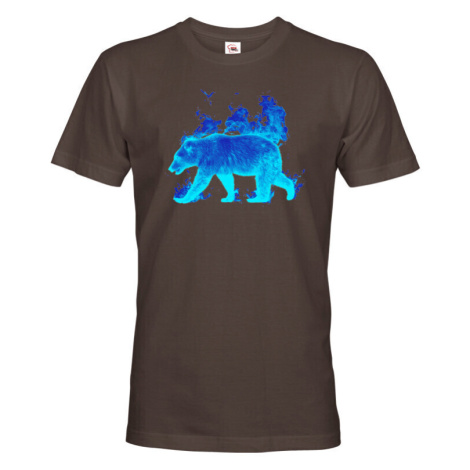 Pánské tričko s potlačou ľadového medveďa - tričko pre milovníkov zvierat