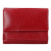 Dámska kožená peňaženka Lagen Ela - červeno-čierna