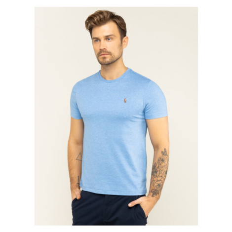 Polo Ralph Lauren Tričko 710740727 Modrá Slim Fit