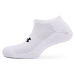 Under Armour 3Pack Core No Show Socks bílé