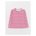 LC Waikiki Crew Neck Striped Long Sleeve Girl's T-Shirt