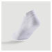 Detské športové ponožky RS 160 nízke 3 páry biele a tmavomodré