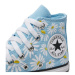 Converse Plátenky Chuck Taylor All Star Lift Platform Floral A06338C Modrá