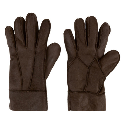 esmara® Dámske rukavice z jahňacej kože (tmavohnedá)