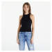 Top Urban Classics Ladies Racer Back Rib Top Black