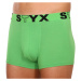 Pánske boxerky Styx športová guma zelené (G1069)