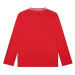 Detská bavlnená košeľa s dlhým rukávom Marc Jacobs červená farba, s potlačou
