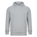 Tombo Unisex športová mikina s kapucňou TL710 Heather Grey