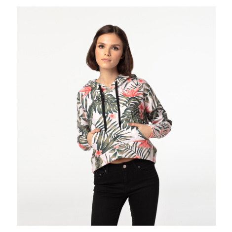 Jungle Flowers CROPPED mikina