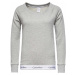 Calvin Klein sivá dámska mikina Top Sweatshirt