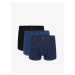 Boxer shorts Atlantic 3MH-025 A'3 S-3XL black-blue-c.blue 06