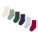 Mayoral Súprava 6 párov vysokých detských ponožiek 9.655 Zelená Regular Fit
