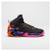 Basketbalová obuv SS500 unisex čierno-fialová