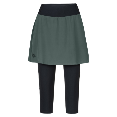 Hannah Lisa Skirt Dámska športová sukňa s 3/4 legínami 2v1 10040913HHX dark forest