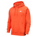 Nike SPORTSWEAR CLUB FLEECE Pánska mikina, oranžová, veľkosť