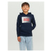 Jack&Jones Junior Mikina 12237459 Tmavomodrá Regular Fit