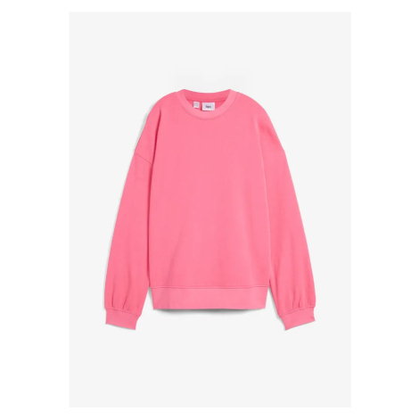 Mikina oversize z čistej bavlny bonprix
