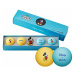 Volvik Vivid Lite Disney Characters 4 Pack Golf Balls Mickey Mouse Plus Ball Marker Yellow/Blue