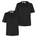 Boys' T-shirt made of organic cotton base - 2pcs - black