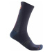 Castelli Racing Stripe 18 Sock Savile Blue S/M Cyklo ponožky