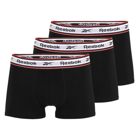 Reebok Boxerky 'Barlow'  sivá / červená / čierna / biela