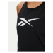 Reebok Funkčné tričko Te Graphic Tank-Vector HT6180 Čierna Regular Fit