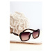 Women's Sunglasses with UV400 Shielding - Brown/Black