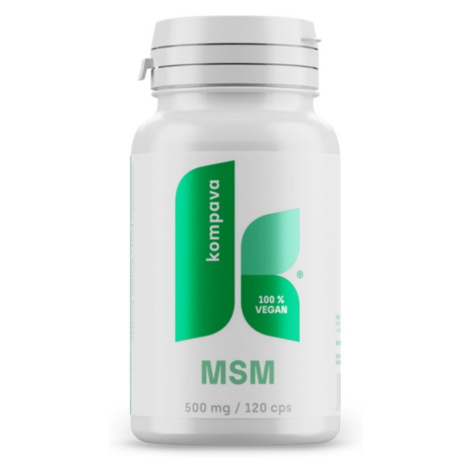 KOMPAVA MSM 500 mg 120 kapsúl